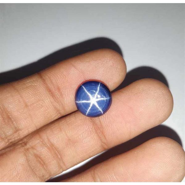 4.33 Carats Star Sapphire 9.77 x 9.74 x 4.11 mm