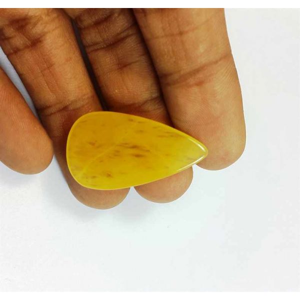 15.42 Carats Yellow Quartz 31.46x17.63x3.71 mm