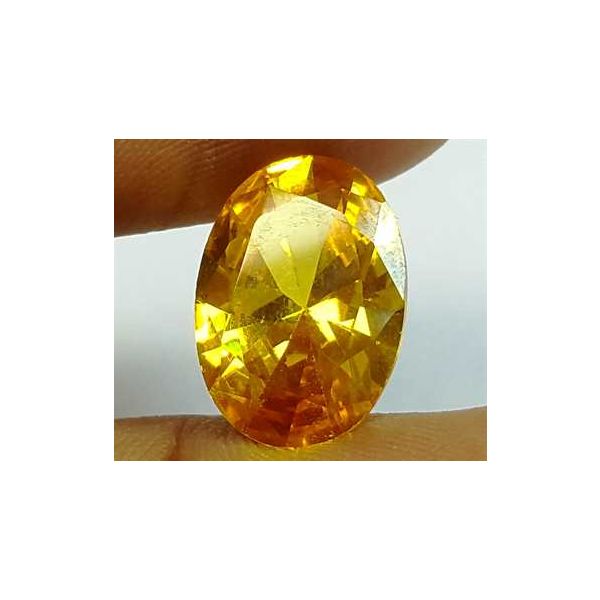 5.76 Carats Yellow Quartz 13.76x9.53x4.36 mm