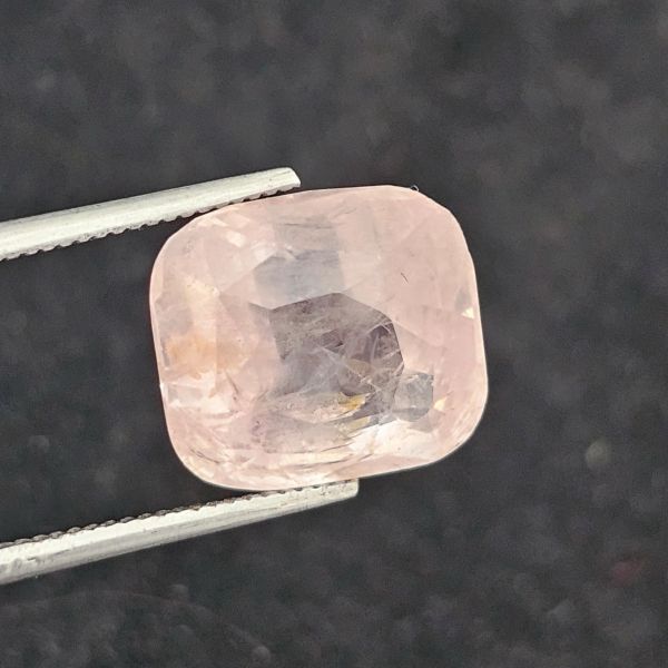 9.09 Carats Natural Peach Sapphire 11.79 x 10.61 x 7.28 mm