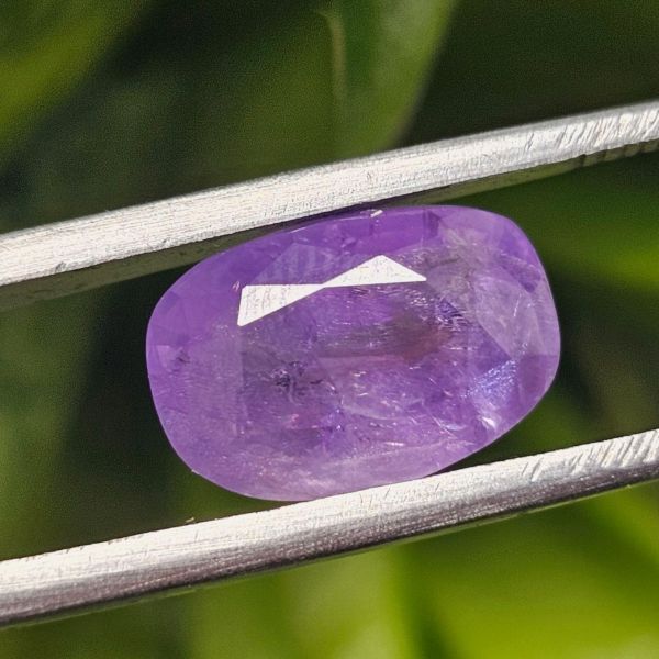 5.84 Carats Natural Purple Sapphire 12.06 x 6.20 x 8.00 mm