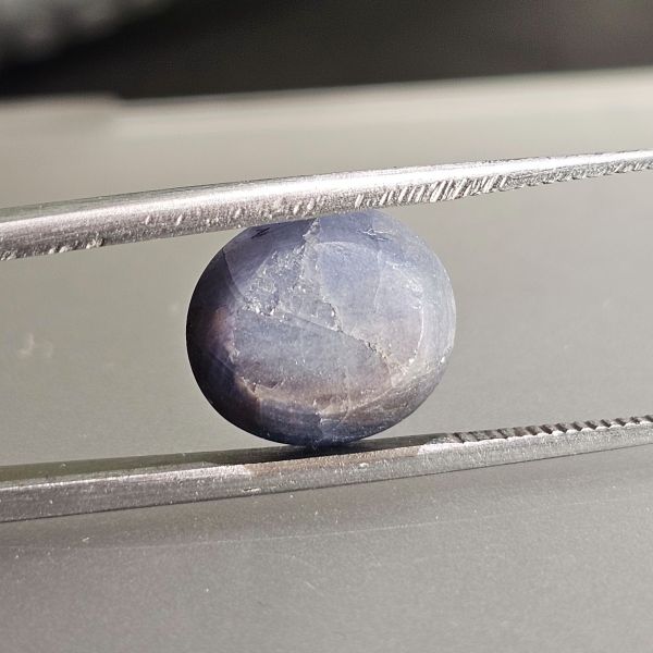 8.26 Carats Natural Kashmir Blue Star Sapphire 11.52 x 10.25 x 6.39 mm