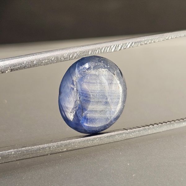 4.50 Carats Natural Astronaut Blue Star Sapphire 10.62 x 9.45 x 4.21 mm