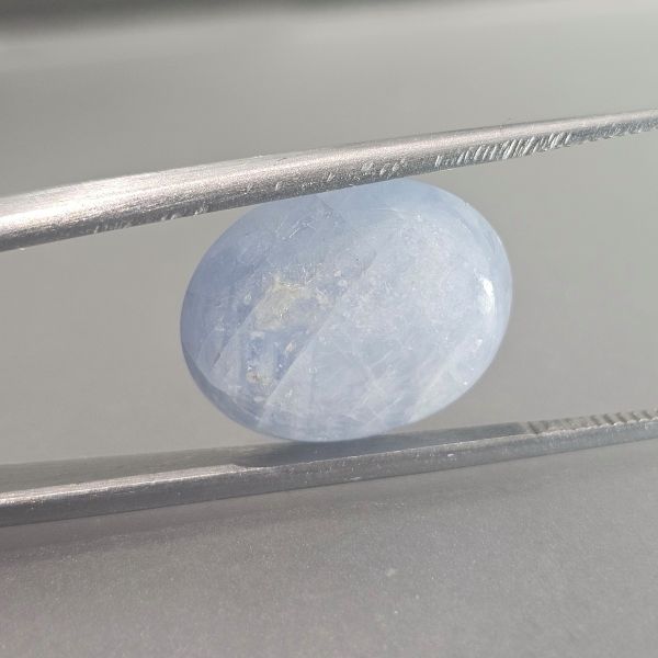 16.64 Carats Natural Spanish Gray Star Sapphire 16.13 x 13.00 x 7.50 mm