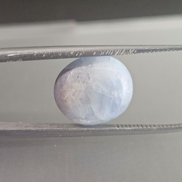 7.45 Carats Natural Dawn Star Sapphire 12.20 x 10.90 x 5.09 mm