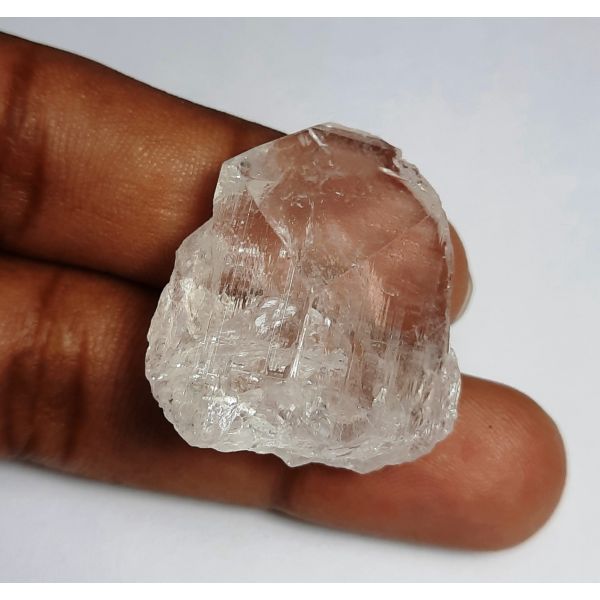 75.20 Carats Natural  White Danburite 29.26x25.56x16.36mm