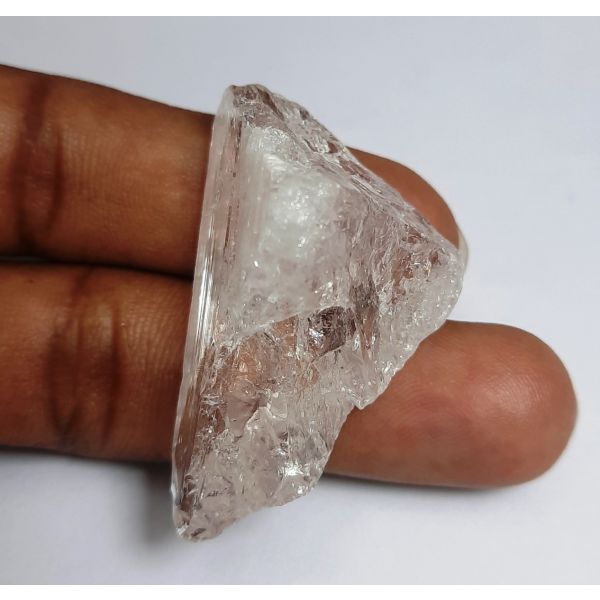 91.65 Carats Natural  White Danburite 41.14x24.11x21.07mm