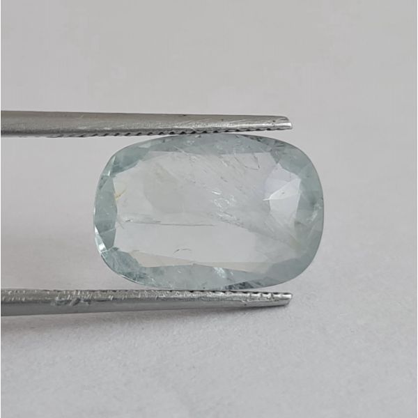 4.76 Carats Natural Aqua Greenish Blue Sapphire 13.34x8.97x3.90 mm