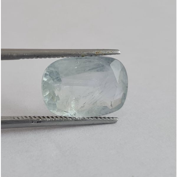 4.76 Carats Natural Aqua Greenish Blue Sapphire 13.34x8.97x3.90 mm