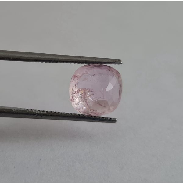 3.50 Carats Natural Pink Sapphire 8.64x8.33x5.27 mm