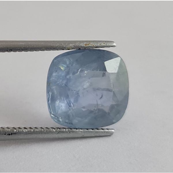 4.45 Carats Natural Blue Sapphire 9.71x9.08x5.10 mm