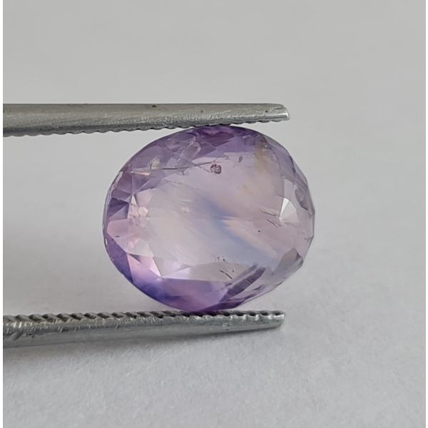 4.10 Carats Natural Blueish pink Sapphire 9.94x8.75x5.72 mm