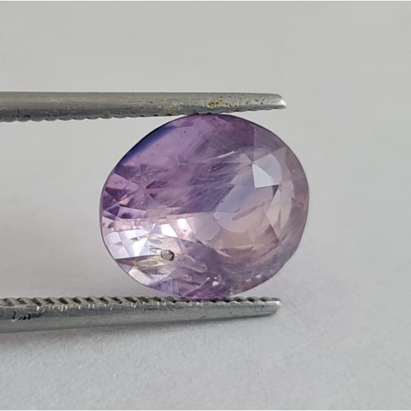 4.10 Carats Natural Blueish pink Sapphire 9.94x8.75x5.72 mm
