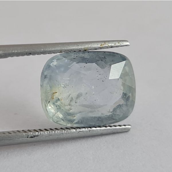 6.15 Carats Natural Greenish Blue Sapphire 11.29x8.86x5.78 mm