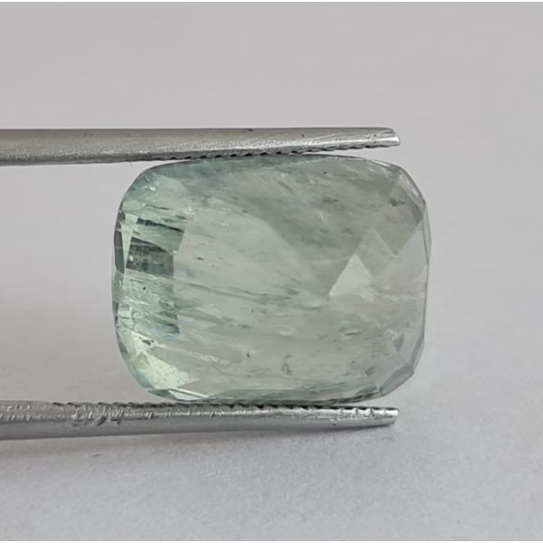 14.35 Carats Natural Green Sapphire 13.54x10.32x10.28 mm