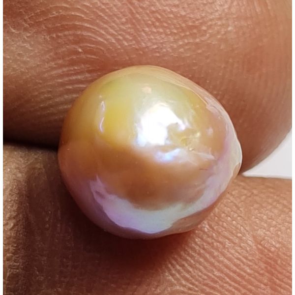 5.00 Carats Natural Venezuela Purple Pearl 9.36x9.23x8.48 mm