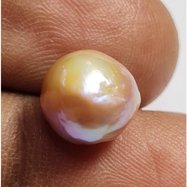 5.00 Carats Natural Venezuela Purple Pearl 9.36x9.23x8.48 mm