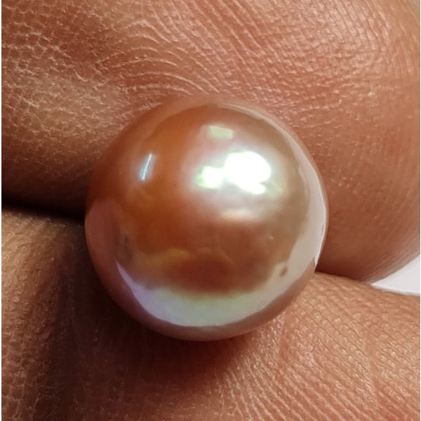 6.03 Carats Natural Venezuela Purple Pearl 9.54x9.26x9.30 mm