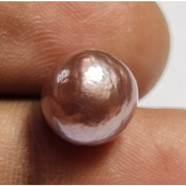 5.80 Carats Natural Venezuela Purple Pearl 8.58x9.71x8.58 mm