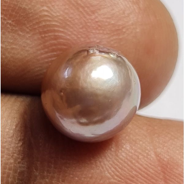 6.06 Carats Natural Venezuela Purple Pearl 9.50x9.50x9.30 mm