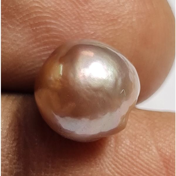 5.65 Carats Natural Venezuela Purple Pearl 9.55x9.19x9.16 mm