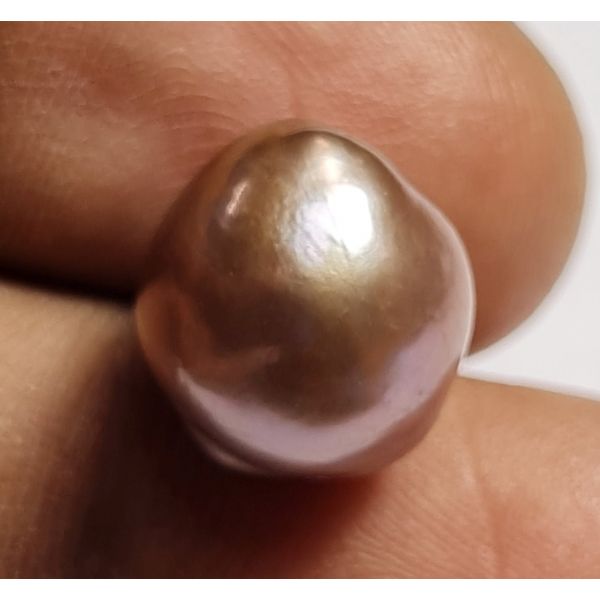 10.62 Carats Natural Venezuela Purple Pearl 12.52x11.30x11.20 mm