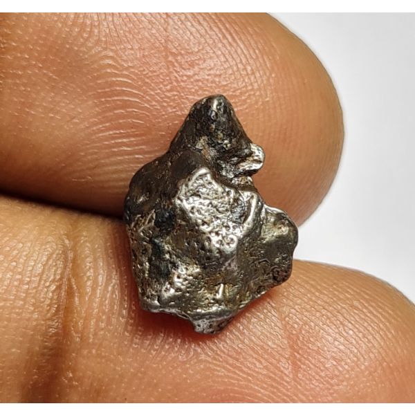 7.87 Carats Natural Black Meteorite 13.64x9.66x5.07 mm