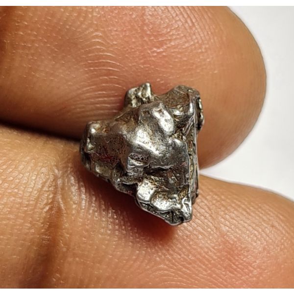 8.35 Carats Natural Black Meteorite 9.73x9.32x5.65 mm