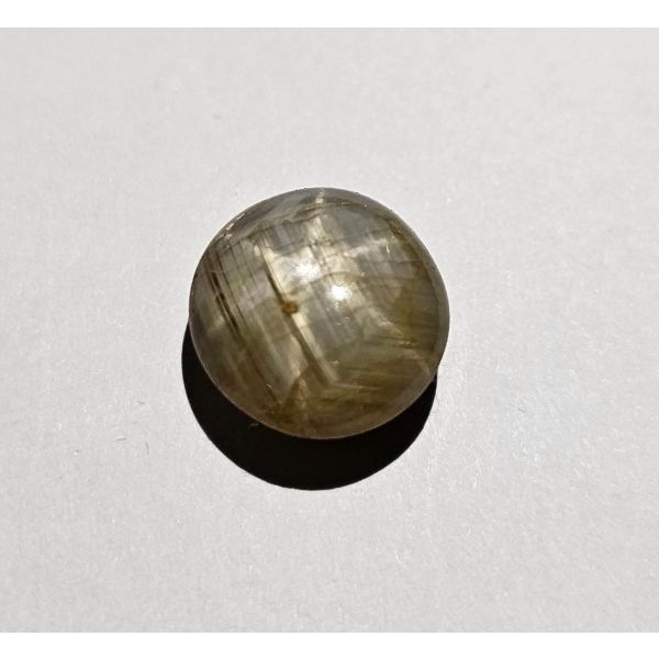 12.02 Carat Natural Tobacco Brown Star Sapphire 12.99 x 12.36 x 6.95 mm