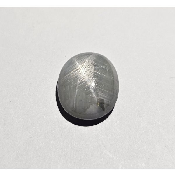 11.89 Carats Natural Sonic Silver  Sapphire 14.71x12.61x5.87 mm