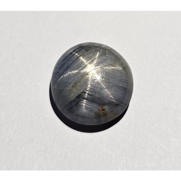 8.63  Carats Natural  Davys Grey Sapphire  12.64x11.73x5.33 mm