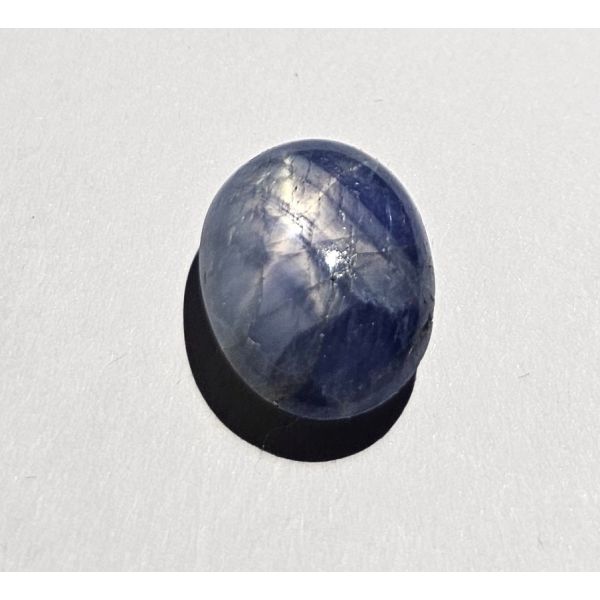 9.84 Carats Natural Cloud Burst Blue Sapphire 13.06x10.28x6.60 mm