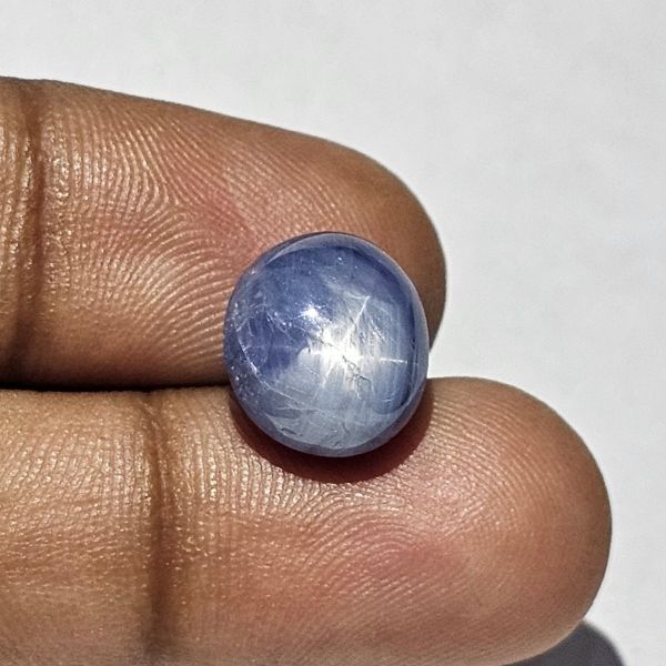 10.85 Carats Natural Kashmir Blue Sapphire 11.83 x 10.61 x 7.76 mm