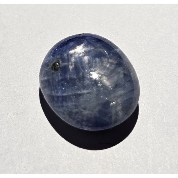 11.53 Carats Natural Pickled Bluewood Star Sapphire 14.02 x 11.90 x 6.26 mm