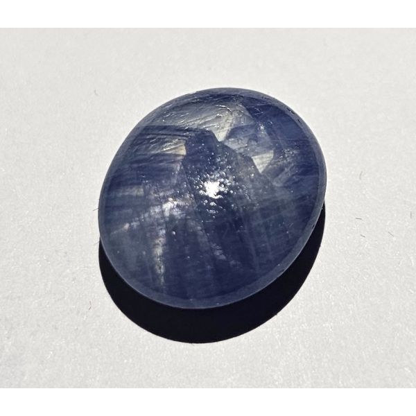 11.35 Carats Natural Cloud Burst Blue Star Sapphire 14.50 x 12.39 x 5.65 mm