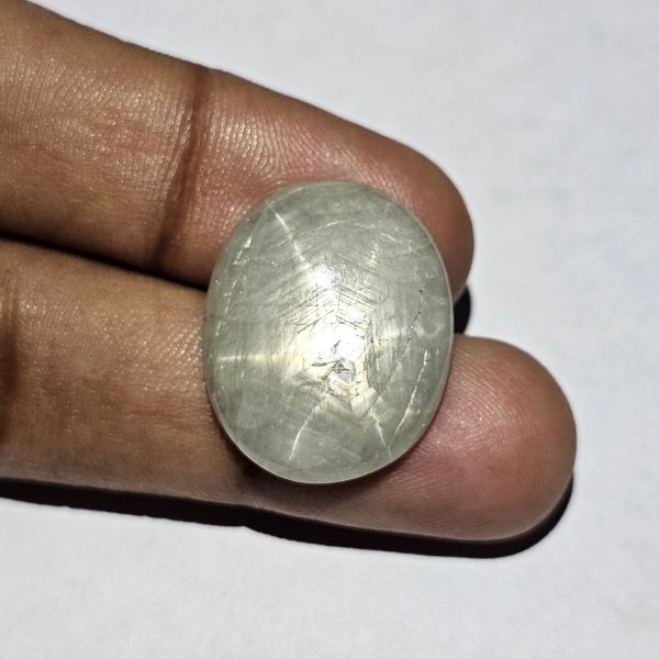 25.74 Carats Natural Pablo Star Sapphire 22.73 x 18.65 x 5.47 mm