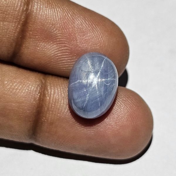 11.78 Carats Natural Mirage Sapphire 13.50 x 9.90 x 7.82 mm