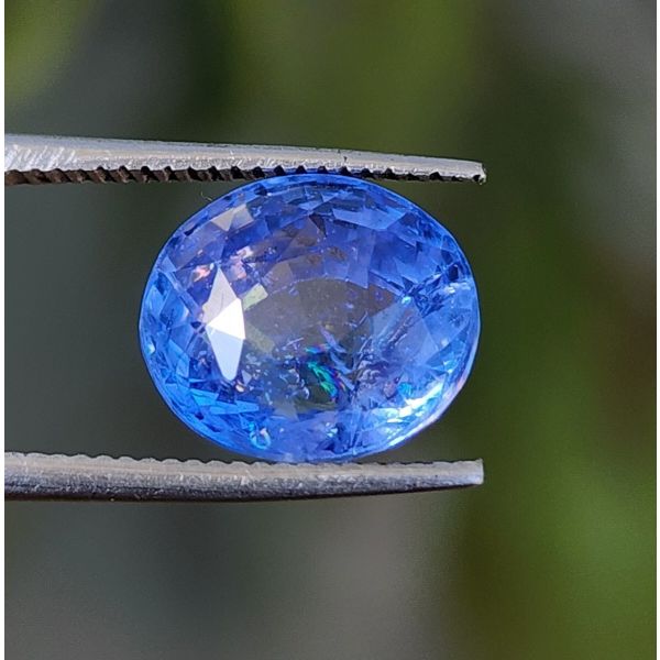 4.49 Carats Natural Blue Sapphire 9.74 x 8.46 x 6.02 mm