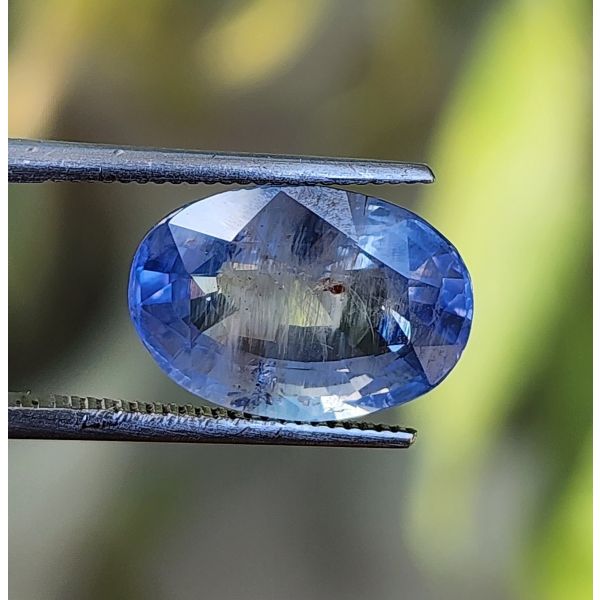 6.89 Carats Natural Blue Sapphire13.41 x 9.47 x 6.19 mm