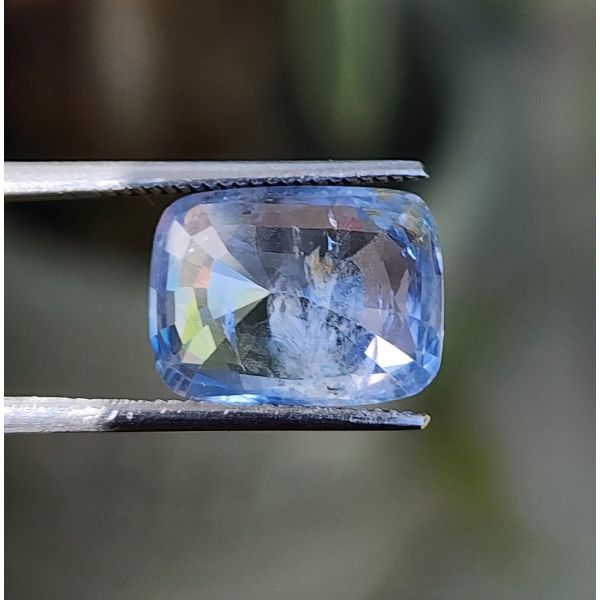6.43 Carats Natural Blue Sapphire 10.19 x 9.32 x 5.34 mm