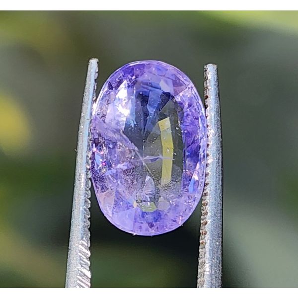 3.82 Carats Natural Purple Sapphire 11.46 x 7.70 x 4.31 mm