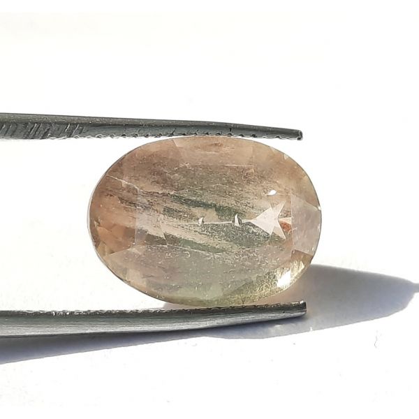7.05 Carats Natural Bronze Sapphire 10.11 x 9.00 x 5.99 mm