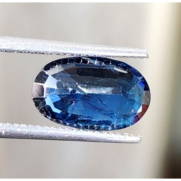 2.24 Carats Natural Blue Sapphire 10.67 x 5.46 x 3.05 mm