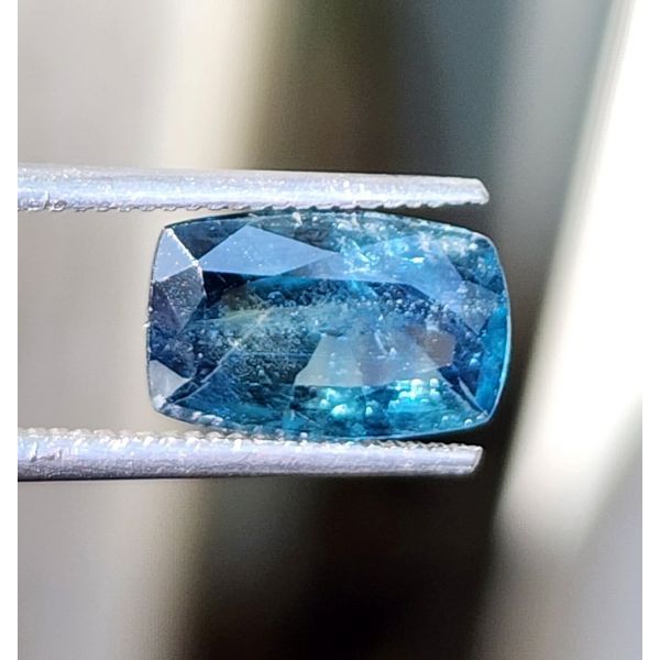 2.71 Carats Natural Greenish Blue Sapphire 10.54 x 5.90 x 3.88 mm