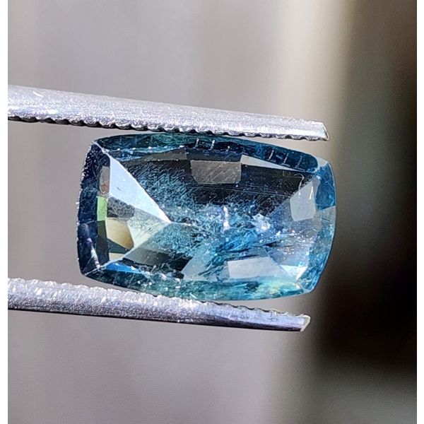 2.71 Carats Natural Greenish Blue Sapphire 10.54 x 5.90 x 3.88 mm