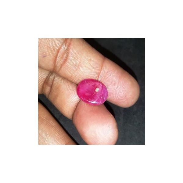 8.80 Cts Ruby Johnson Mine 14.94 x 11.28 x 4.86 mm