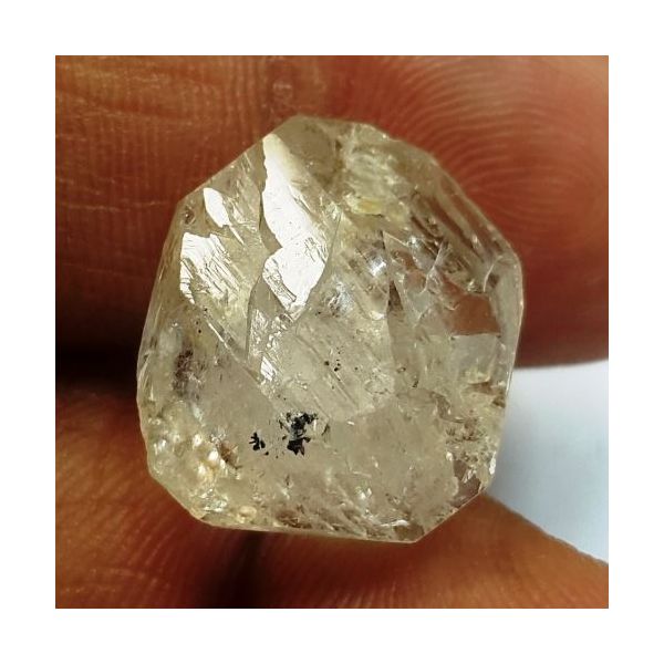 13.72 Carats Natural Herkimer Diamond 17.20 x 17.19 x 8.27 mm