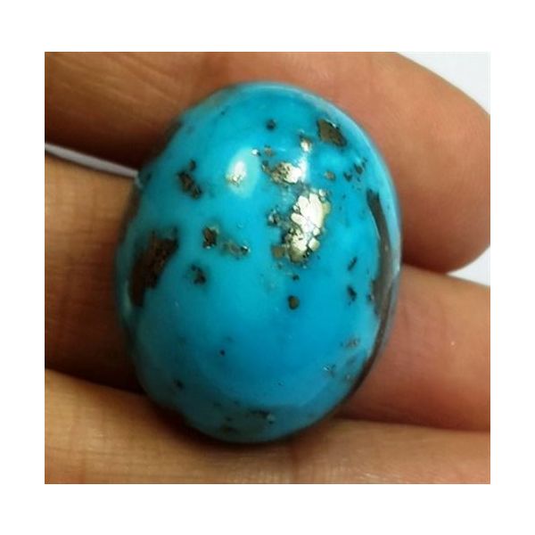 49.84 Carats Irani Natural Turquoise 23.25 x 18.52 x 14.83 mm