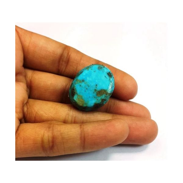 39.18 Carats Irani Natural Turquoise 22.95 x 18.62 x 13.83 mm