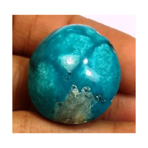 41.01 Carats Irani Natural Turquoise 23.18 x 20.71 x 14.06 mm